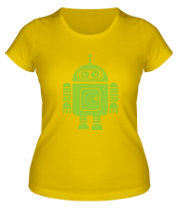Женская футболка Андроид-бендер фото