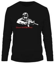 Мужская футболка длинный рукав Counter-Strike фото