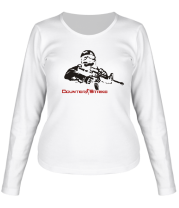 Женская футболка длинный рукав Counter-Strike фото
