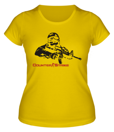 Женская футболка Counter-Strike