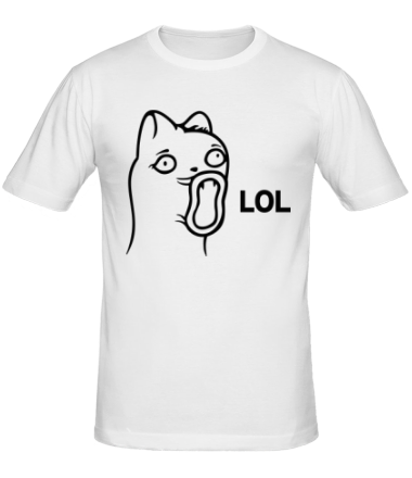 Мужская футболка Lol-кот