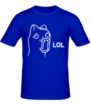 Мужская футболка Lol-кот фото