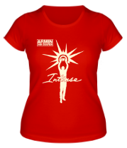 Женская футболка Armin van Buuren - Intense (glow) фото