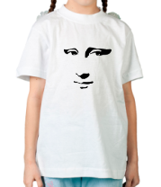Детская футболка Джаконда (Мона Лиза) фото