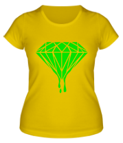 Женская футболка Жидкий кристал фото