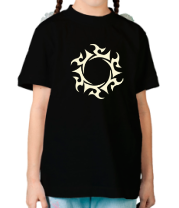 Детская футболка Солнце (свет)