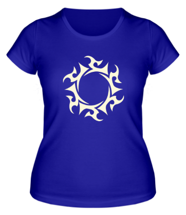 Женская футболка Солнце (свет)
