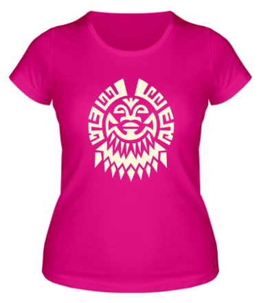 Женская футболка Маска майя