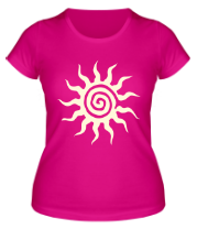 Женская футболка Солнышко фото