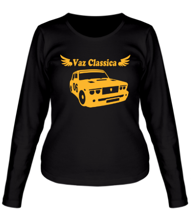 Женская футболка длинный рукав Vaz Classica 2106
