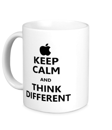 Кружка Keep calm and think different