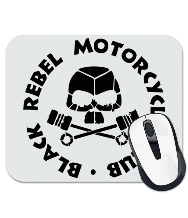 Коврик для мыши Black rebel motocicle club