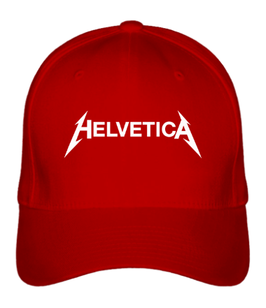 Бейсболка Helvetica Metallica