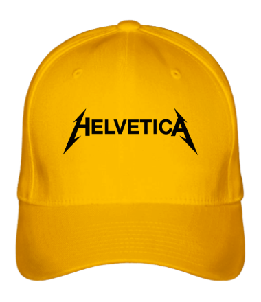 Бейсболка Helvetica Metallica