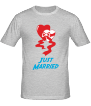 Мужская футболка Just Married фото