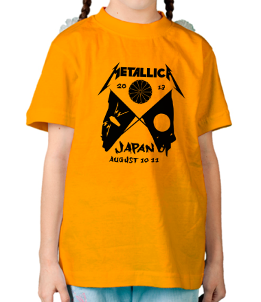 Детская футболка Metallica Japan 2013 Tour