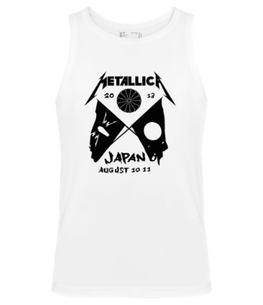 Мужская майка Metallica Japan 2013 Tour