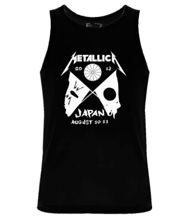 Мужская майка Metallica Japan 2013 Tour