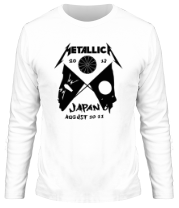 Мужская футболка длинный рукав Metallica Japan 2013 Tour фото