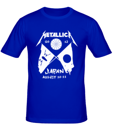 Мужская футболка Metallica Japan 2013 Tour