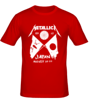 Мужская футболка Metallica Japan 2013 Tour фото