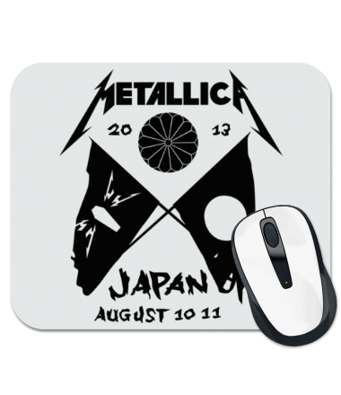 Коврик для мыши Metallica Japan 2013 Tour
