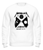 Толстовка без капюшона Metallica Japan 2013 Tour