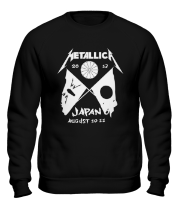 Толстовка без капюшона Metallica Japan 2013 Tour фото