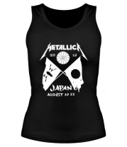 Женская майка борцовка Metallica Japan 2013 Tour