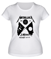 Женская футболка Metallica Japan 2013 Tour фото