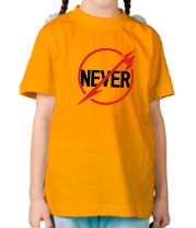 Детская футболка Metallica Never Babydoll фото