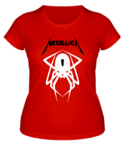 Женская футболка Metallica Spider фото