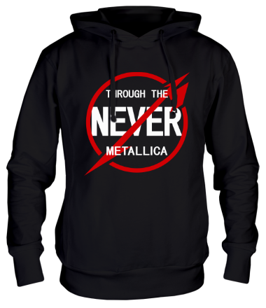 Толстовка худи Metallica Through the Never