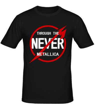 Мужская футболка Metallica Through the Never