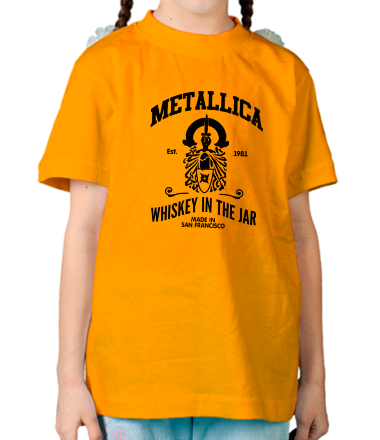 Детская футболка Metallica Whiskey in the Jar