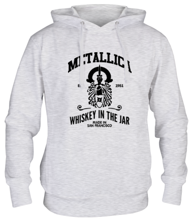 Толстовка худи Metallica Whiskey in the Jar