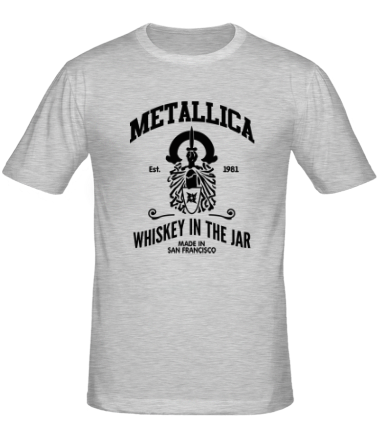 Мужская футболка Metallica Whiskey in the Jar