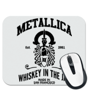 Коврик для мыши Metallica Whiskey in the Jar фото
