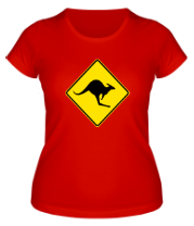 Женская футболка Австралийский Знак фото