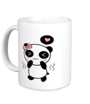 Кружка Милая панда (женская) фото