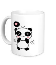 Кружка Милая панда (мужская) фото