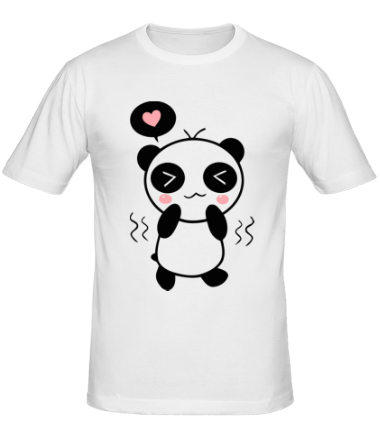 Мужская футболка Милая панда (мужская)