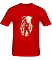 Мужская футболка Граната (glow) фото