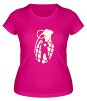 Женская футболка Граната (glow) фото
