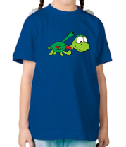Детская футболка Боевая черепаха фото