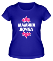 Женская футболка Мамина дочка фото