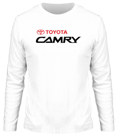 Мужская футболка длинный рукав Toyota Camry