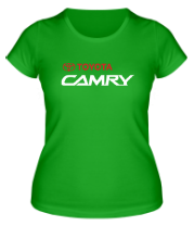 Женская футболка Toyota Camry фото