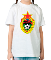 Детская футболка ЦСКА фото