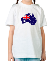 Детская футболка Австралийский Флаг фото
